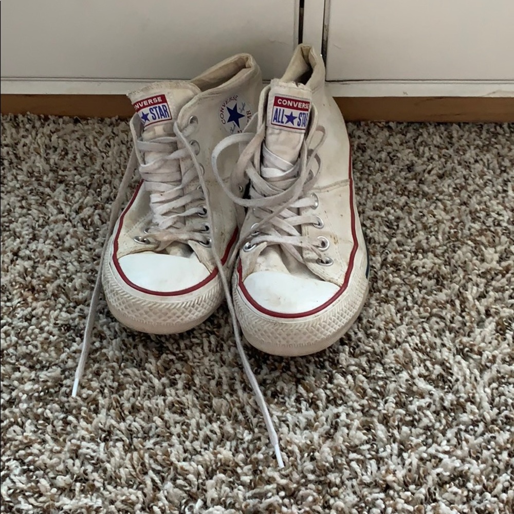 Cute ankle high Converse